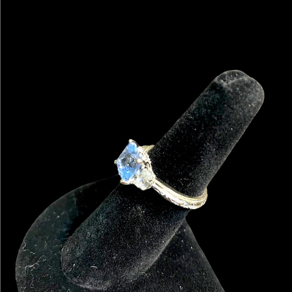 Tacori for Diamonique ring size 6 price is firm ring is rare - Picture 2 of 6